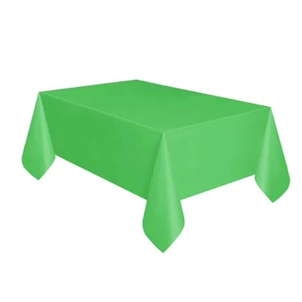 MASA ÖRTÜSÜ PLASTİK DÜZ YEŞİL