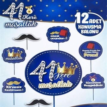 SÜNNET KONUŞMA BALONU 12 Lİ