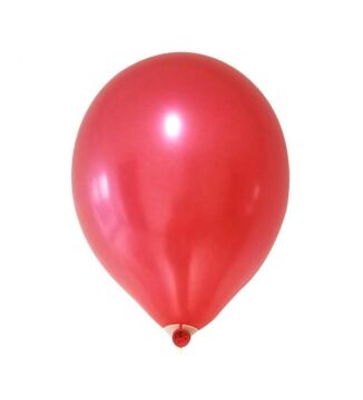 12'' METALİK KIRMIZI BALON ( H.G.)