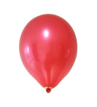 12'' METALİK KIRMIZI BALON ( H.G.)