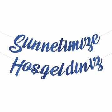 KALİGRAFİ BANNER SÜNNETİMİZE HOŞGELDİNİZ