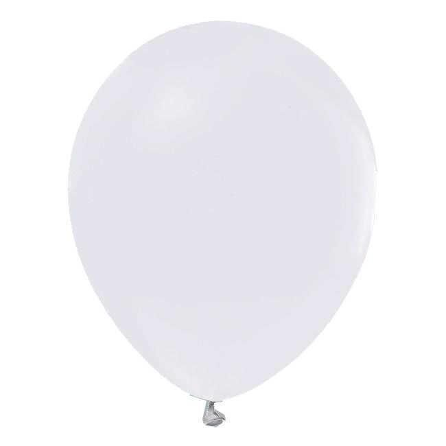 12'' METALİK BEYAZ BALON ( H.G.)