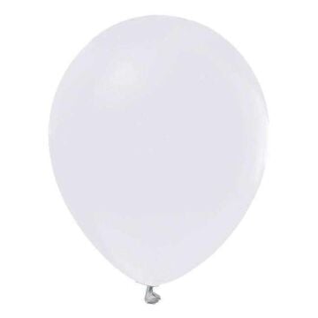 12'' METALİK BEYAZ BALON ( H.G.)