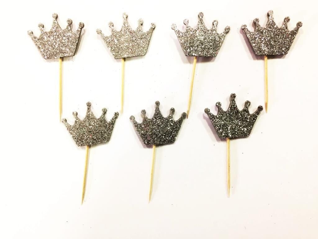 Simli Eva Taç Kürdan Gümüş 12 Adet