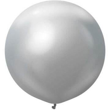 45'' METALİK SİLVER SÜSLEME BALONU