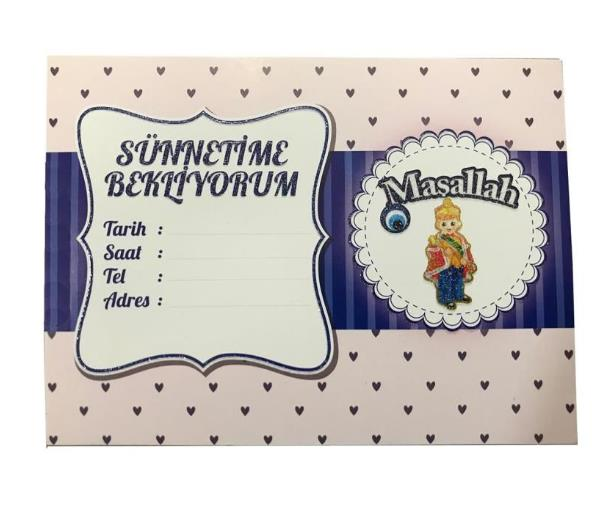 SÜNNETİME BEKLİYORUM DAVETİYE