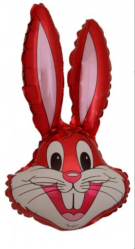 Tavşan Folyo Balon Kırmızı 30''