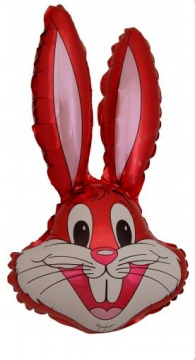 Tavşan Folyo Balon Kırmızı 30''
