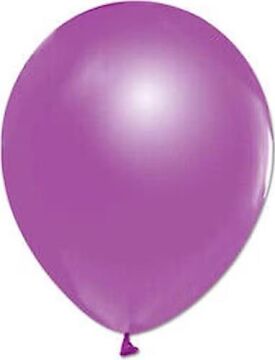 12'' METALİK LİLA BALON