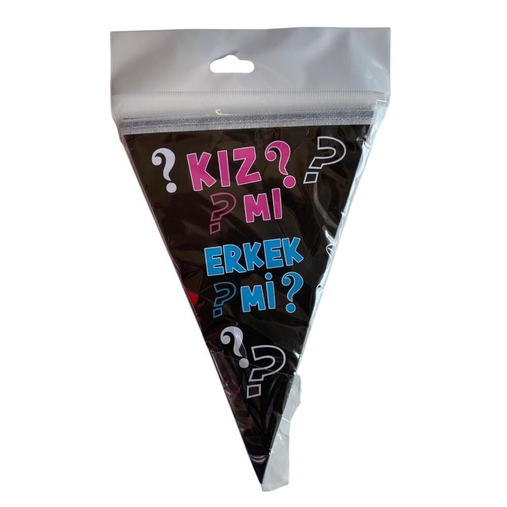 KIZ MI ERKEK Mİ ÜÇGEN FLAMA