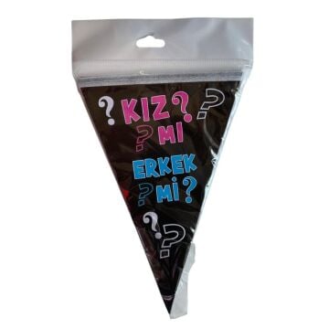 KIZ MI ERKEK Mİ ÜÇGEN FLAMA