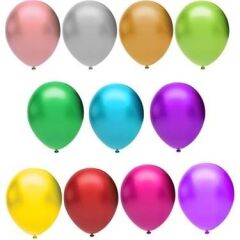 12'' METALİK ASORTİ BALON - GLB