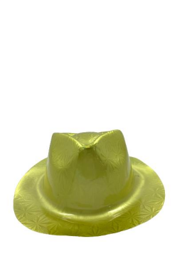 HOLOGRAMLI PLASTİK FÖTR ŞAPKA GOLD