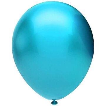 12'' METALİK AÇIK  MAVİ BALON - GLB