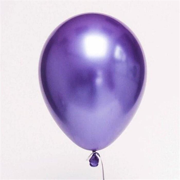 5'' METALİK MOR BALON