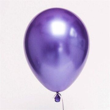 5'' METALİK MOR BALON