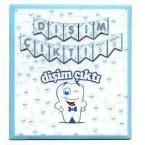 DİŞİM ÇIKTI BANNER - MAVİ