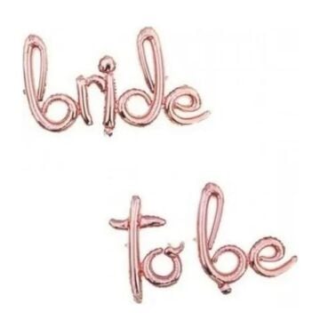 BRİDE TO BE İMZA ROSE FOLYO BALON