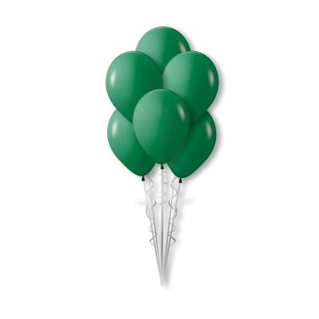 İç Mekan Pastel Balon 12'' Koyu Yeşil Renk