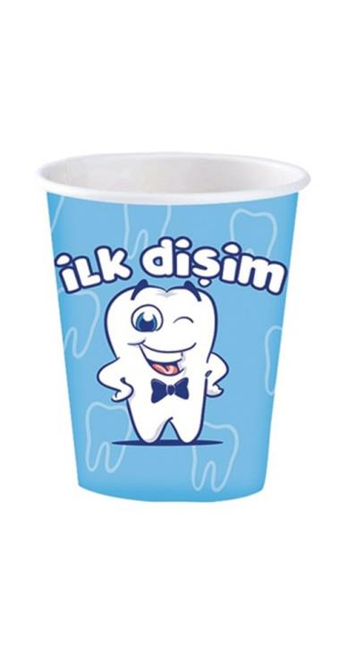 İlk Dişim Erkek Bardak