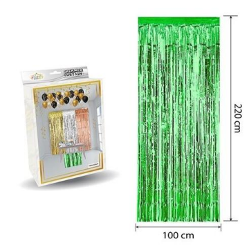 DUVAR SÜSLEME FONU YEŞİL 100*220 CM