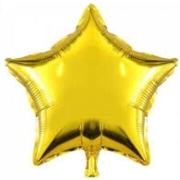18'' YILDIZ GOLD FOLYO BALON