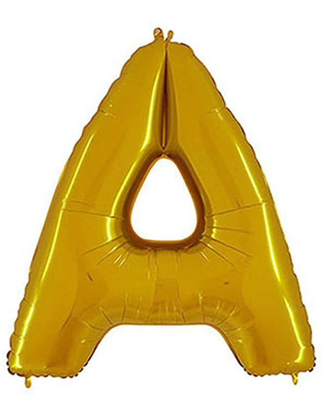 S/SHAPE FOLYO BALON HARF -A- GOLD