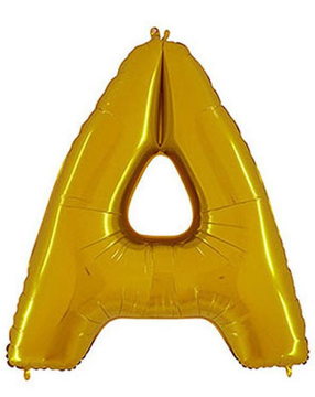 S/SHAPE FOLYO BALON HARF -A- GOLD