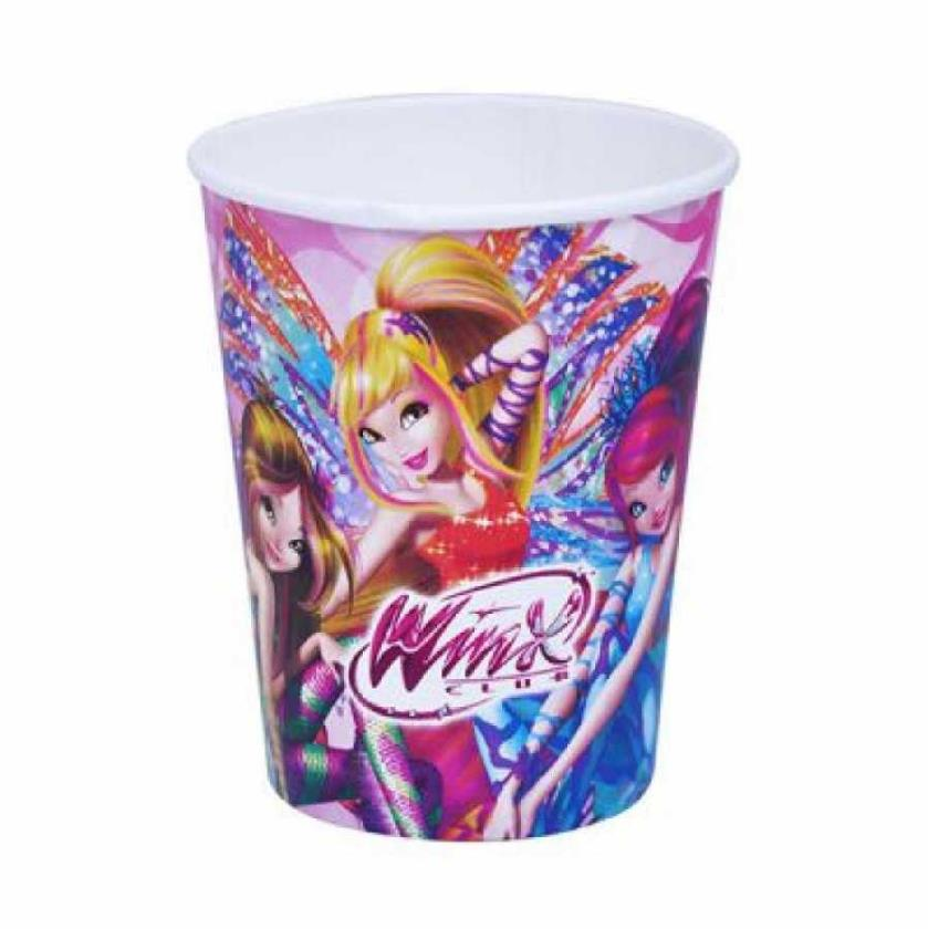 Winx Karton Bardak 8 Adet
