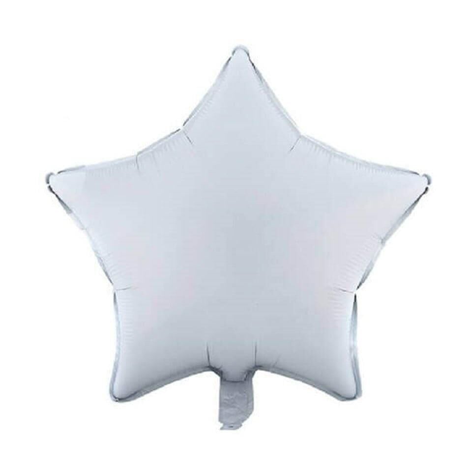 18'' YILDIZ BEYAZ FOLYO BALON