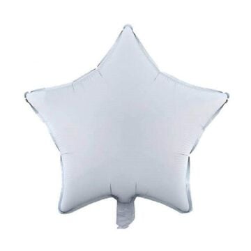 18'' YILDIZ BEYAZ FOLYO BALON