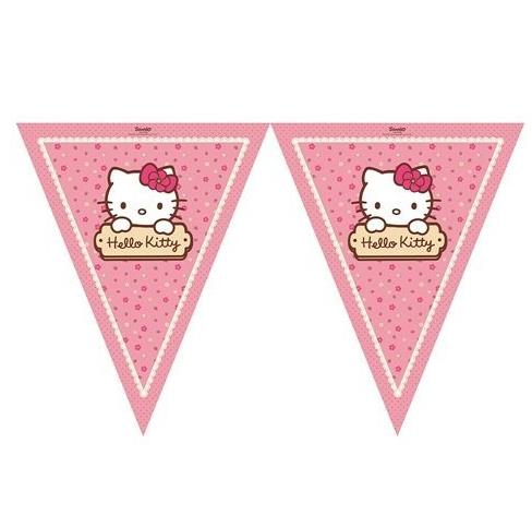 Hello Kitty Üçgen Bayrak