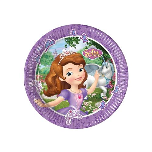 Sofia Mystic Isles Lisanslı Karton Tabak ( 8 Adet )