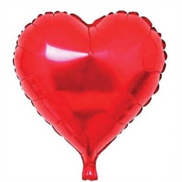 24'' KALP FOLYO BALON KIRMIZI