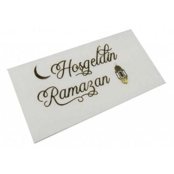 HOŞGELDİN RAMAZAN BASKILI KAĞIT PEÇETE