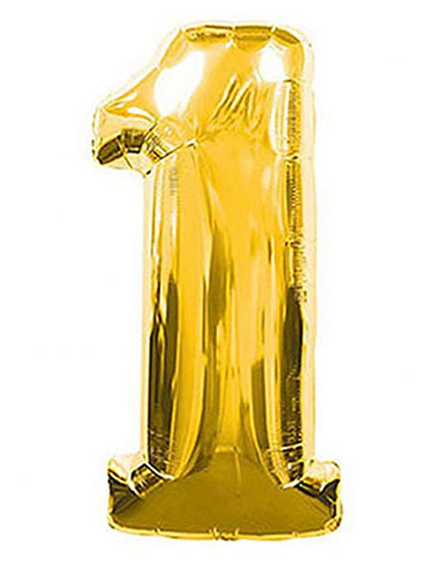 S/SHAPE FOLYO BALON RAKAM -1- ALTIN