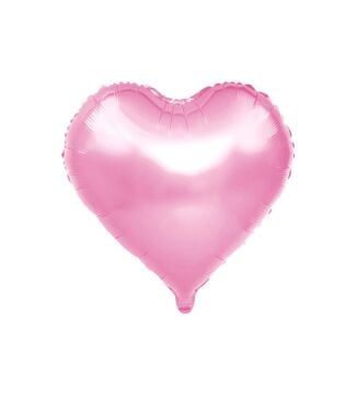 24'' KALP PEMBE FOLYO BALON