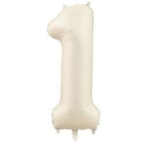 34'' FOLYO BALON RAKAM -1- KREM