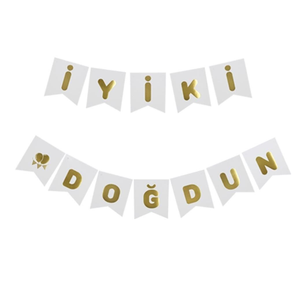 VARAK BASKILI İYİ Kİ DOĞDUN BANNER