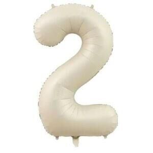 34'' FOLYO BALON RAKAM -2- KREM