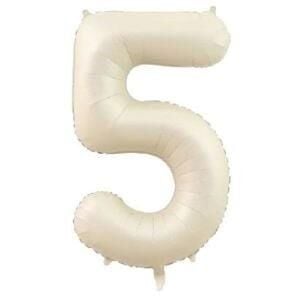 34'' FOLYO BALON RAKAM -5- KREM