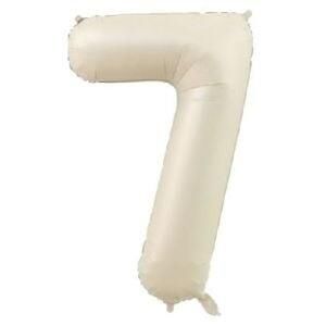 34'' FOLYO BALON RAKAM -7- KREM