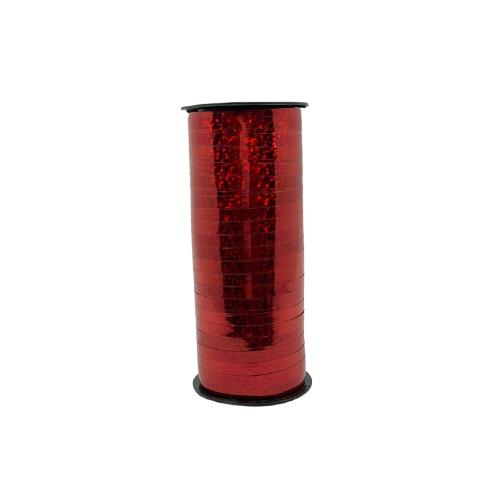 HOLOGRAMLI RAFYA 5MM*90MT KIRMIZI