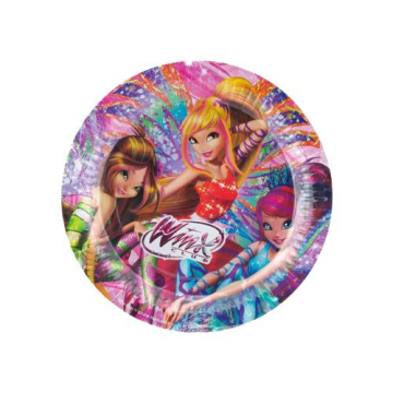Winx Lisanslı Karton Tabak ( 8 Adet )