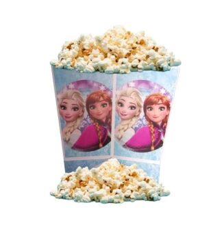 KAR KIZ  BASKILI POPCORN KUTUSU 8 Lİ