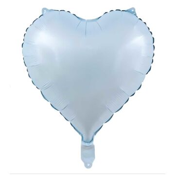 18'' KALP A.MAVİ FOLYO BALON