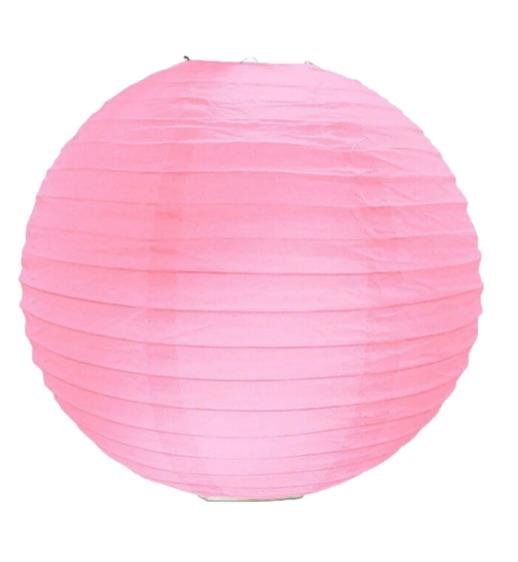 ÇİN FENERİ 35 CM PEMBE