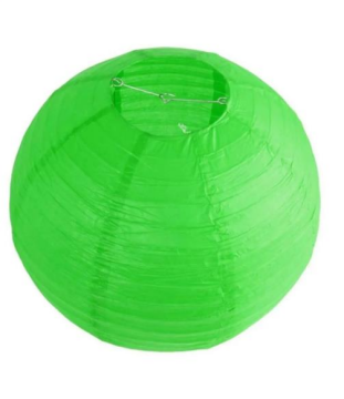 ÇİN FENERİ 35 CM YEŞİL