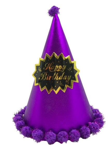 H.Bırthday Ponponlu Şapka