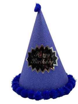 H.Bırthday Ponponlu Şapka